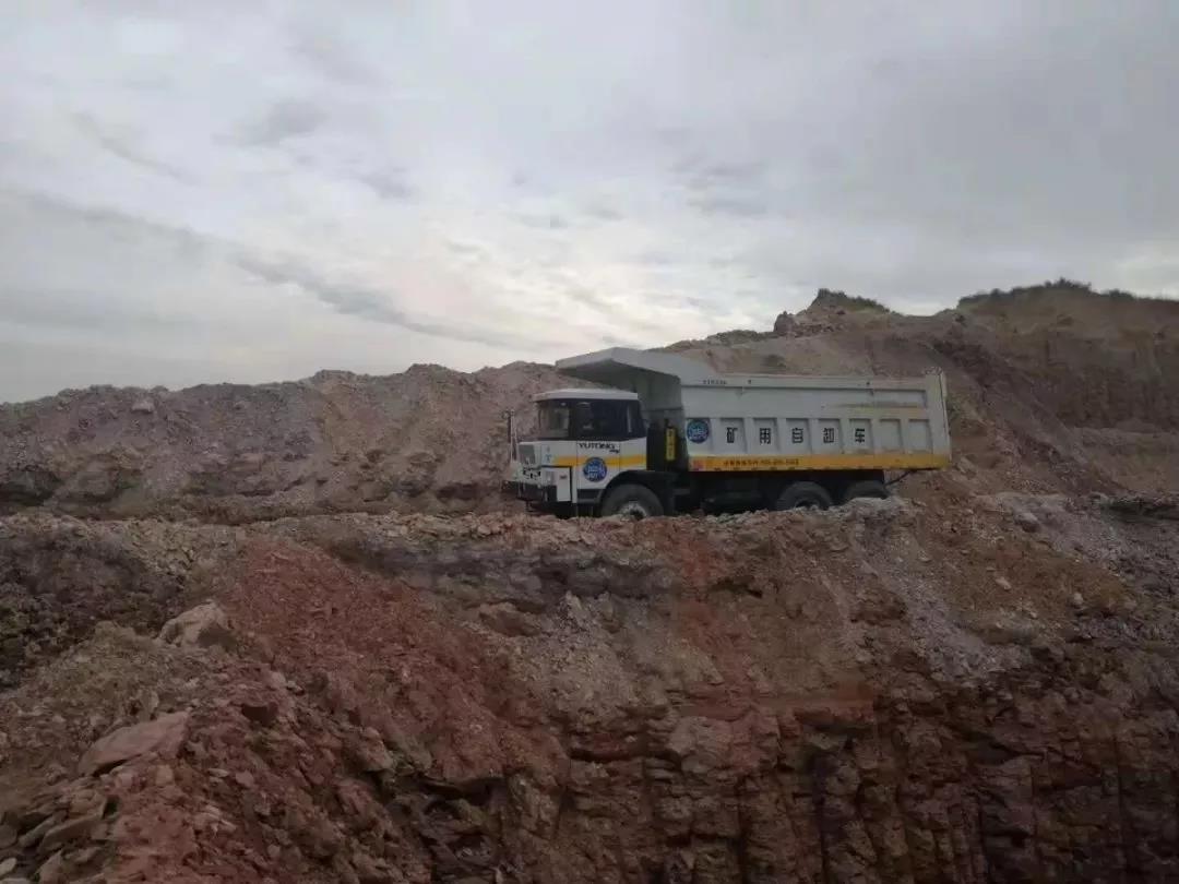 百乐博重装纯电动矿用车内蒙试车